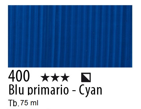 Maimeri colore Acrilico extra fine Blu Primario 400 - 75ml