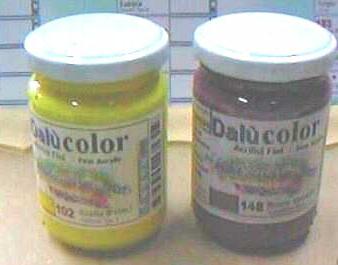 Dalu Color - Set 10 Colori ACRILICI da 156m
