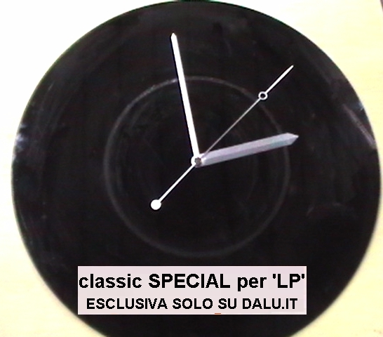 L3: OROLOGIO CLASSICO PER LP, DISCHI IN VINILE