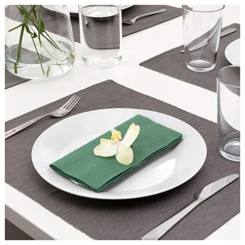 Ikea Tovagliolo di Carta, Verde Scuro, 40x40 cm 50 pz