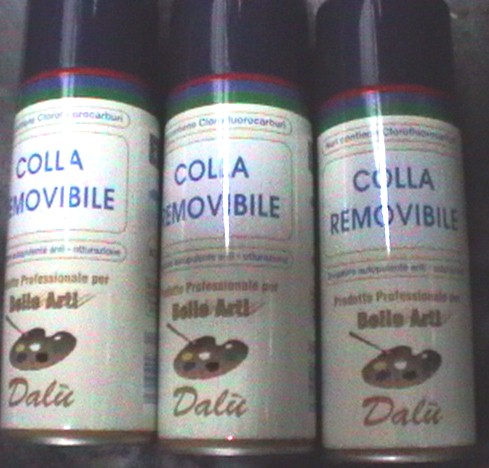 Colla Spray - Removibile o Permanente 400ml ikona O Dalu