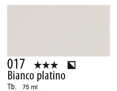 Maimeri colore Acrilico extra fine Bianco platino 017 - 75ml