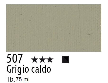 Maimeri colore Acrilico extra fine Grigio caldo 507 - 75ml