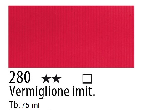 Maimeri colore Acrilico extra fine Vermiglione imit. 280