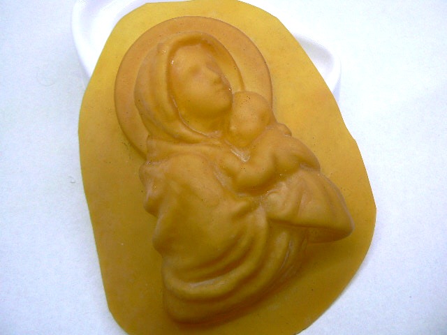 STAMPI GOMMA: Madonna del Ferruzzi mod. Pic. da 12 cm.