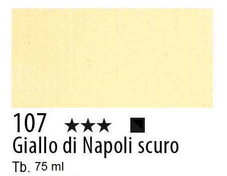 Maimeri colore Acrilico extra fine Giallo Napoli Sc. 107 75m