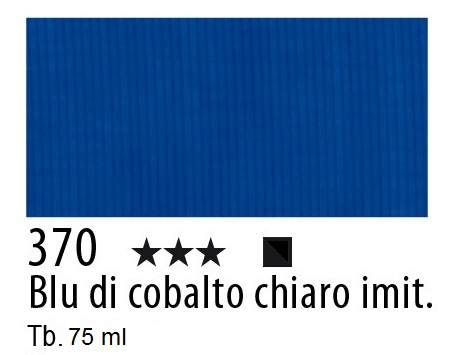 Maimeri colore Acrilico extra fine Blu Cobalto Chiaro 370
