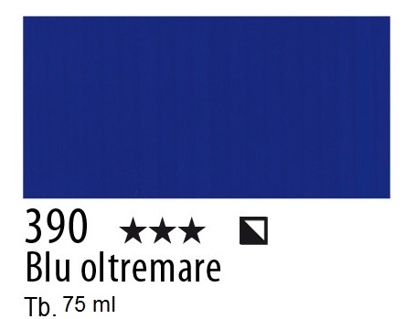 Maimeri colore Acrilico extra fine Blu Oltremare 390 - 75ml
