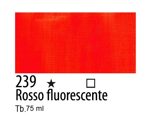 Maimeri Acrilico extra fine ROSSO FLUORESCENTE 239 - 75 ml