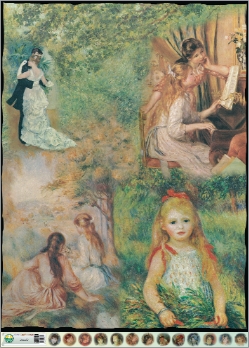Carta x decoupage fig.190 cm.50x70 - Quadri Bambini