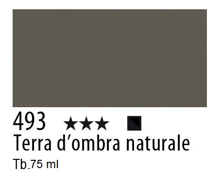 Maimeri colore Acrilico extra fine Terra d Ombra Nat. 493