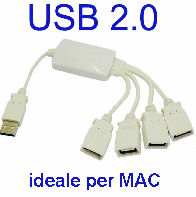 clicca su immagine per consultare dettagli, vedere altre foto e ordinare DUBLICATORE USB 1 A 4 X MAC