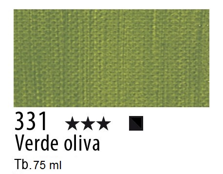 Maimeri colore Acrilico extra fine Verde Oliva 331 - 75 ml