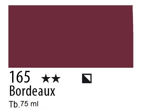 Maimeri colore Acrilico extra fine Bordeaux 165 -75ml