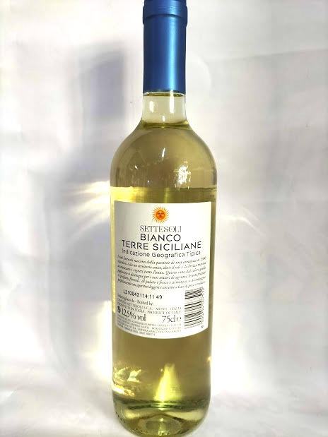 clicca su immagine per consultare dettagli, vedere altre foto e ordinare vino Bianco Terre Siciliane IGT - SETTESOLI