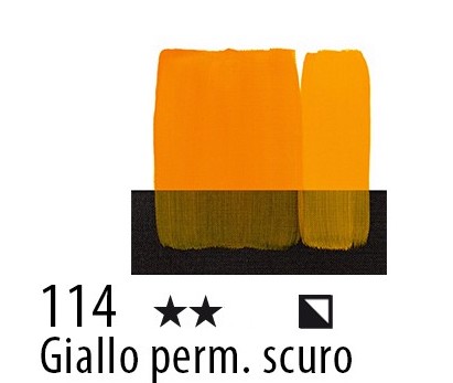 Maimeri colore Acrilico extra fine Giallo perm Scuro 114
