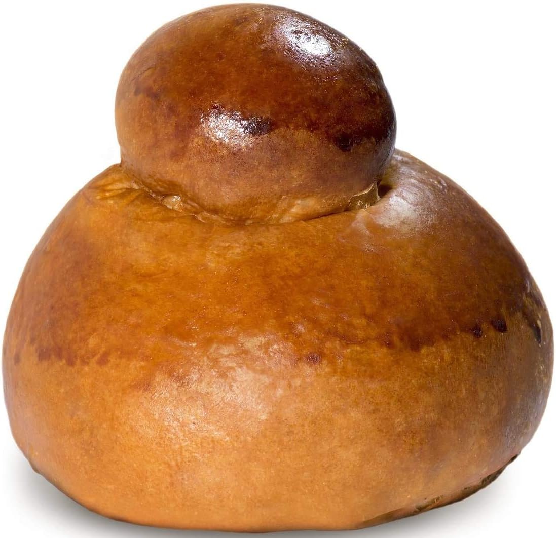 Set di 48 brioche siciliane con tuppo, confezionate sing