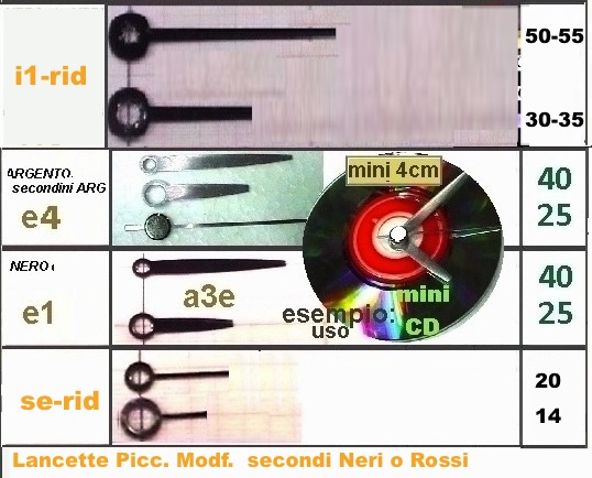 ordina OROLOGIO RADIOCONTROLLATO LANCETTE mign.