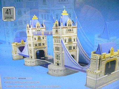 clicca su immagine per consultare dettagli, vedere altre foto e ordinare PUZZLE 3d TOWER BRIDGE Londra 