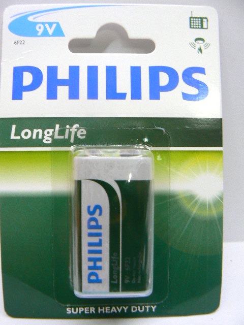 PHILIPS BatteriA 9V DI MARCA  8712581549558