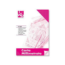 BLOCCO CARTA MILLIMETRATA A3 42X29,7 