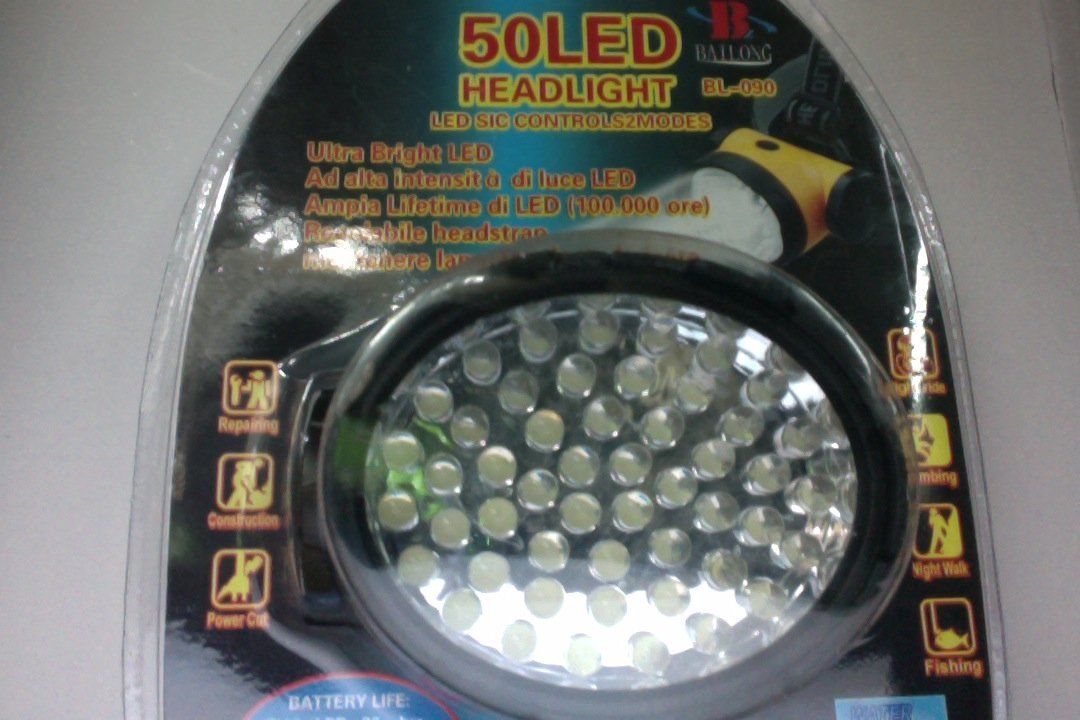 prOdigitaL TORCIA FRONTALE 50 LED: x pesca, bici la piu potente 9800000136492