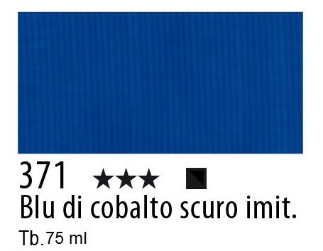 MAIMERI Maimeri colore Acrilico extra fine Blu Cobalto Scuro 371 