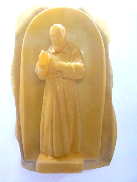 STAMPO GOMMA GRANDE: padre pio TIPO 3d(80%) 