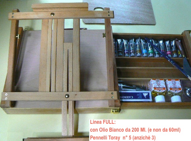 CASSETTA CAVALLETTO VALIGIA LUSSO IDEA REGALO Full Opzion