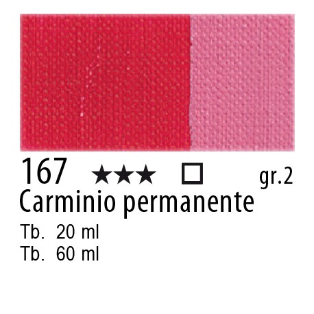 MAIMERI OLIO CLASSICO 60ml Carminio permanente 167