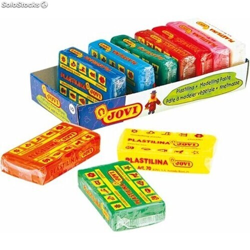 Jovi 70 – Panetto Plastilina colore assortito da indic introvabili24 