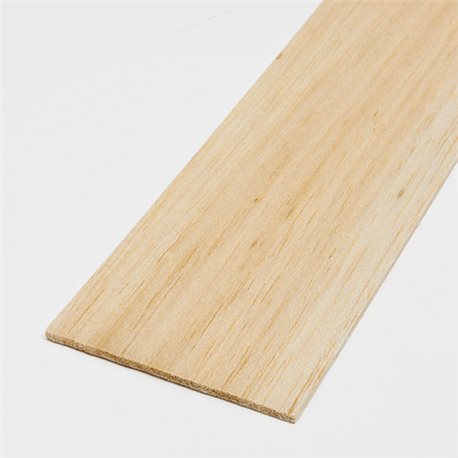 Tavoletta Balsa 1mm spessa x100 larga x1000 Lunga (sottile)