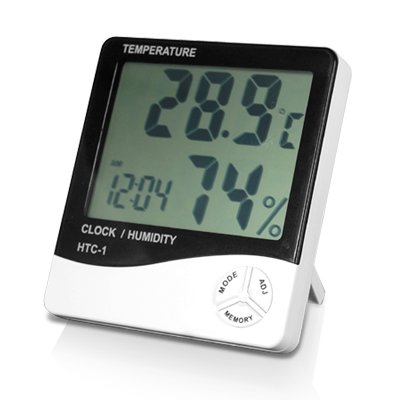Termometro igrometro sveglia LCD dig
