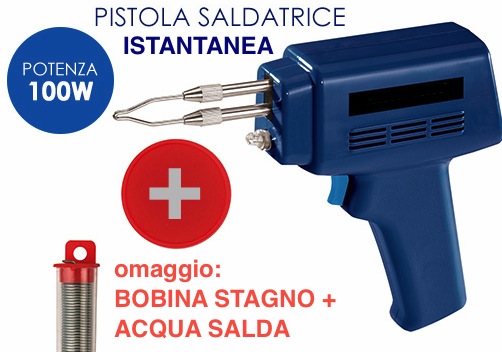 clicca su immagine per consultare dettagli, vedere altre foto e ordinare Pistola saldatrice ISTANTANEA 100 W