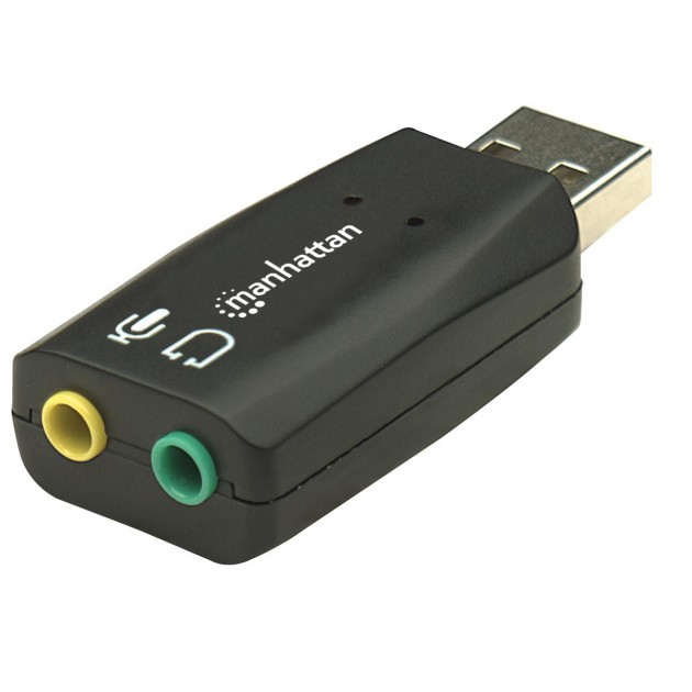 Manhattan Scheda audio USB suono 3D 766623150859