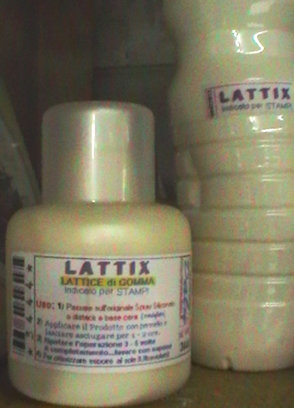 LATIX Lattice di Gomma naturale liquido naturale NON TOSSICO