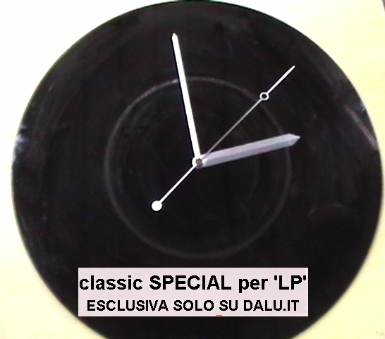 clicca su immagine per consultare dettagli, vedere altre foto e ordinare L3: OROLOGIO CLASSICO PER LP, DISCHI IN VINILE