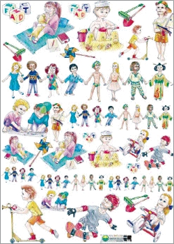 si.ge. Carta per decoupage fig.142 cm.-50x70 - Angioletti New Age 8025993006244