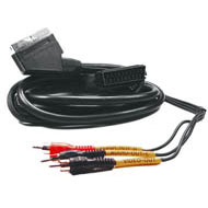 CAVO SCART CON SCART E CON 3 RCA V