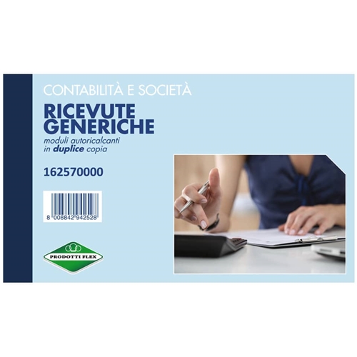 FLEX Ricevute Generiche in Duplice Copia 16257 Prodotti Flex 8008842942528