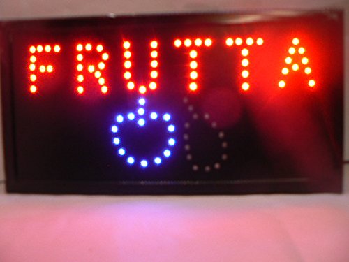 INSEGNA LUMINOSA con scritta frutta introvabili24 