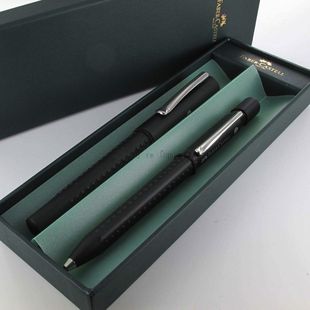 FABER CASTELL SET REGALO GRIP 2011 STILO E SFERA BLACK