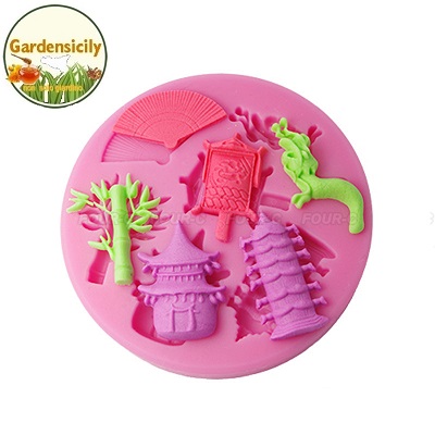 Stampo Dolci in Silicone - Tema: L Oriente
