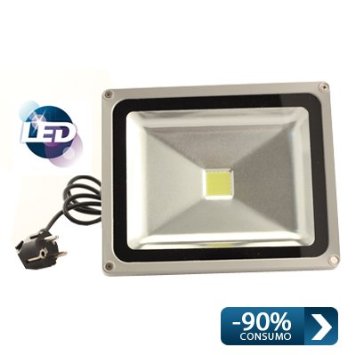 classico & slim FARO A LED X ILLUMINAZIONE DA 30 Wat 