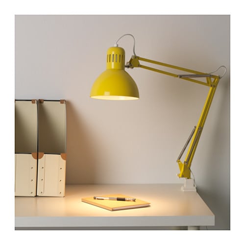 Lampada da lavoro, giallo