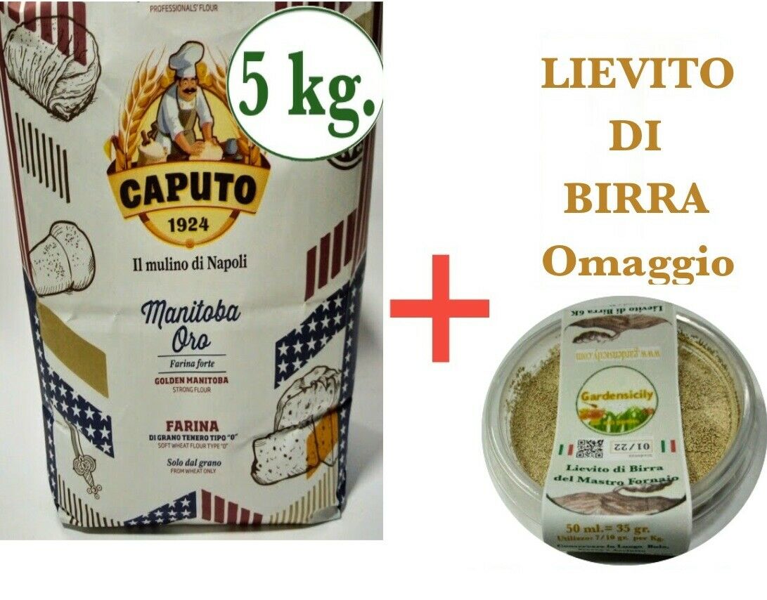 FARINA MARITOBA 5kg x Dolci Babà Pandispagna +Lievito