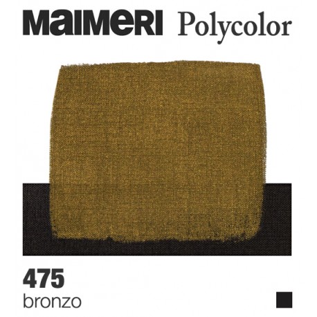 Maimeri Acrilico fine da 500 ML. metallico bronzo.