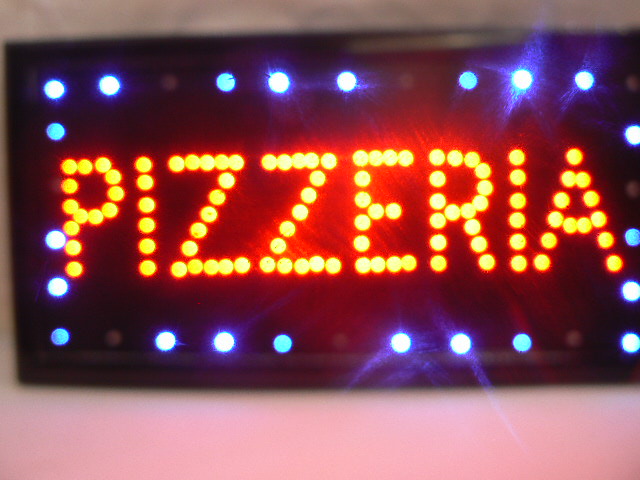 prOdigitaL INSEGNA LUMINOSA CON SCRITTA pizzeria  702142496047