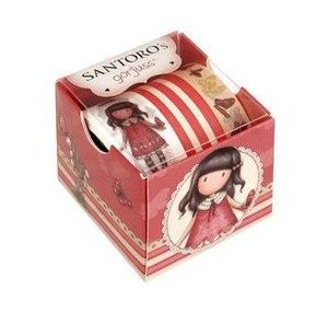 set 3 nastri santoro decorativi - WASHITAPE GORJUSS