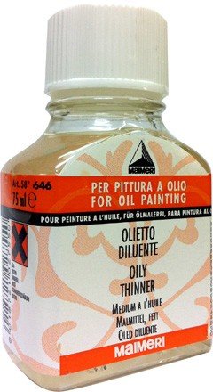 olietto diluente maimeri da 75 ml.